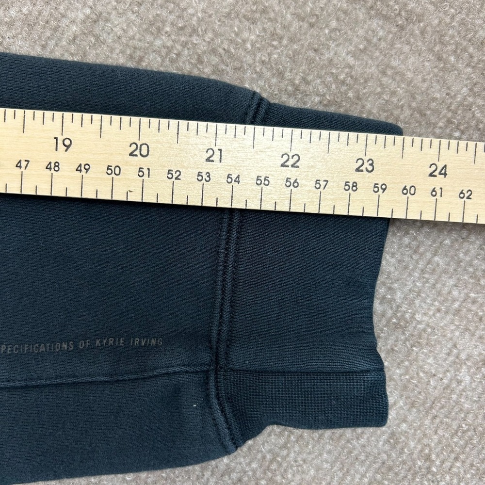 Nike Kyrie Irving Hoodie Mens XL Black Just Do It Fleece Lined Cotton Outdoor - Picture 14 of 16